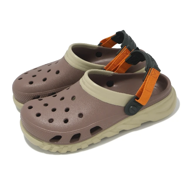 Crocs 洞洞鞋 Duet Max II Clog 男鞋 女鞋 松露 蝸輪克駱格 涼拖鞋 休閒鞋(2087760LF)