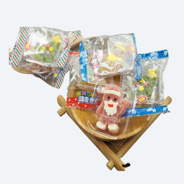 【甜園】聖誕Q皮糖-糖粉 量販包1KGx1包(聖誕Q皮軟糖 聖誕節糖果 聖誕糖果 派對禮物 教會 幼兒園糖果)