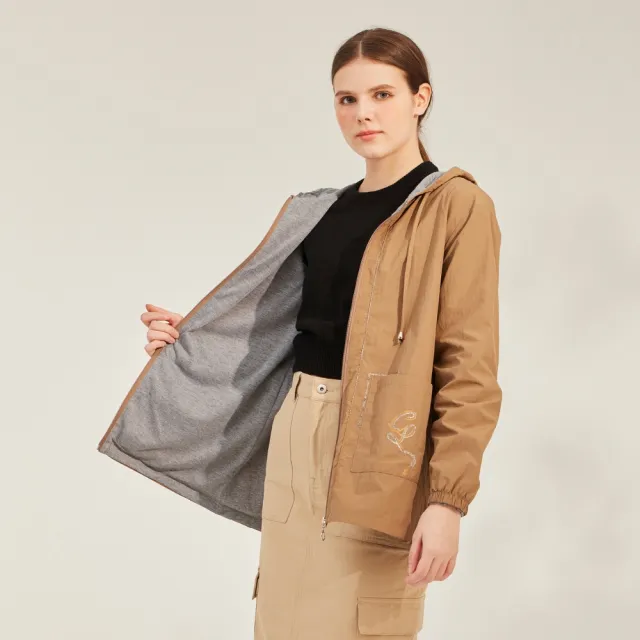 YASA 輕機能柔棉防風外套