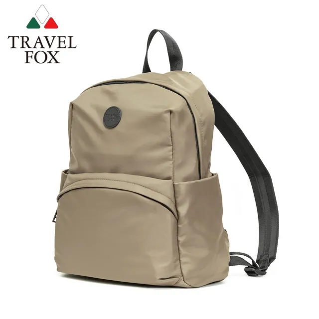 【TRAVEL FOX 旅狐】女包/男包 輕巧時尚防水後背包/旅行後背包/電腦包(TB831-18 卡其)