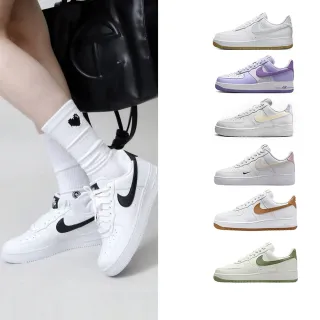 【NIKE 耐吉】運動鞋 休閒鞋 W AIR FORCE 1 07 NEXT NATURE 女鞋 咖白黑紫 低筒 多款(HF9992-100&)