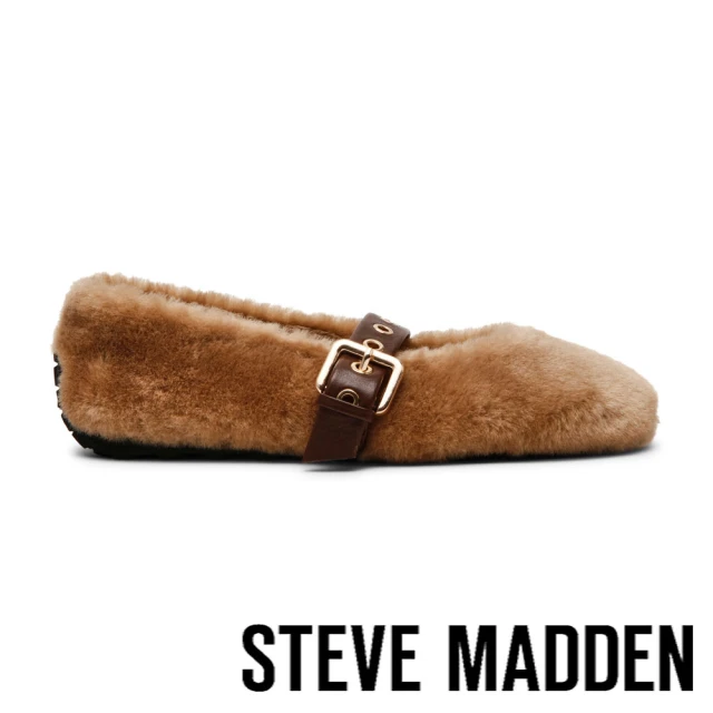 steve madden TOASTY 毛毛泰迪瑪麗珍鞋(棕色)