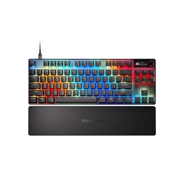 【Steelseries 賽睿】Apex Pro TKL Gen 3有線電競鍵盤(電競/鍵盤/TKL/有線/英刻)