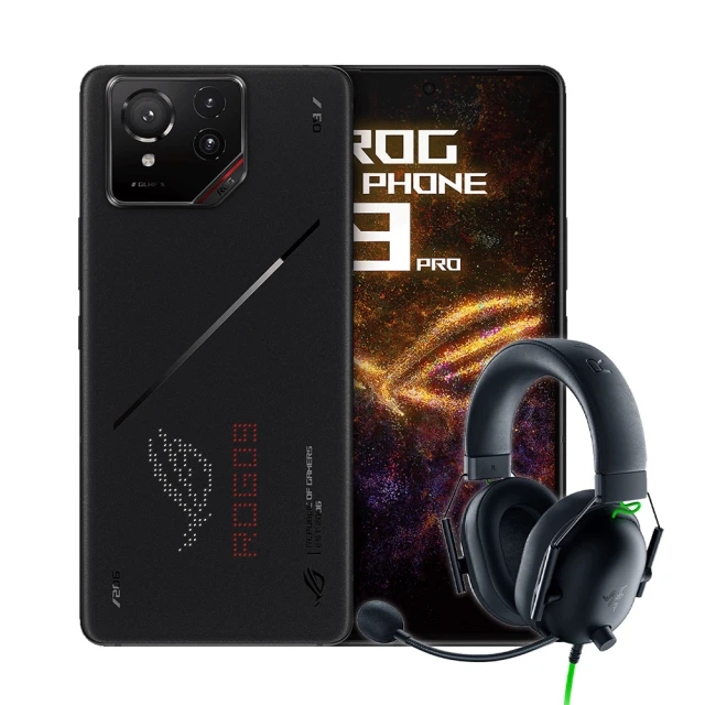 ASUS 華碩 ROG Phone 9 Pro Edition(24G/1TB/高通驍龍8Elite/5000萬鏡頭畫素/AI手機)(遊戲電競耳機組)