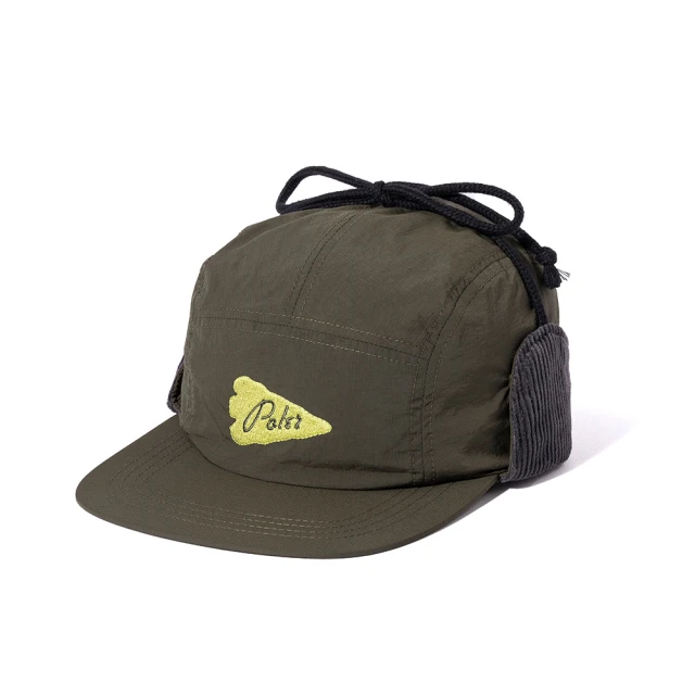 POLER STUFF 日本限定 NYLON FLAP CAP 尼龍翻蓋遮耳帽(橄欖綠)