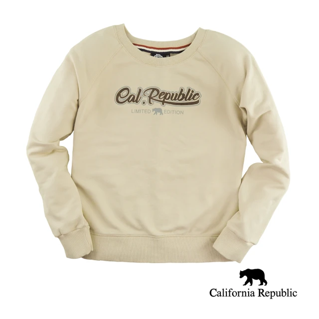 California Republic CR卡綠長袖女棉TEE(女版)