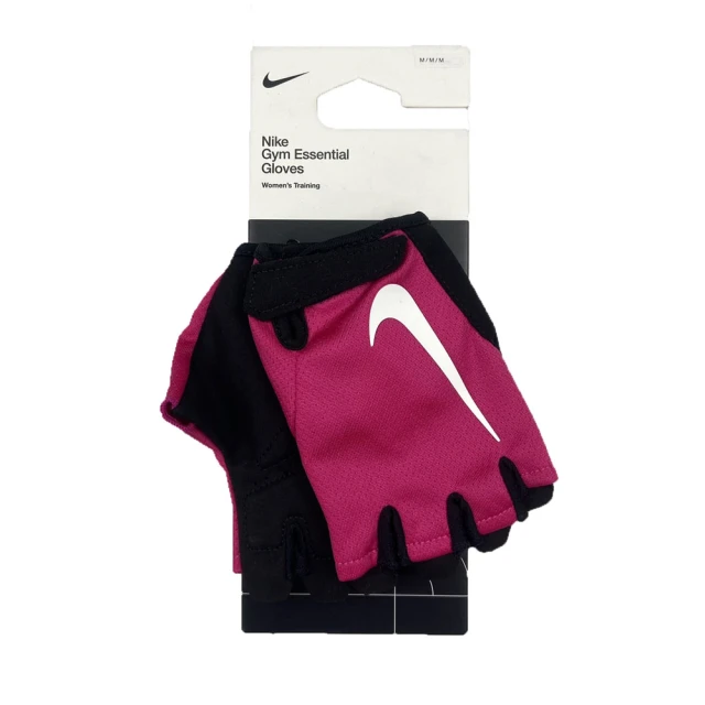 NIKE 耐吉 女款重訓手套掌心加厚紅紫(N1012314696)