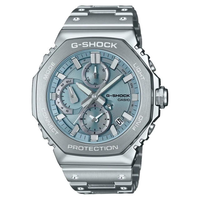 CASIO 卡西歐 G-SHOCK金屬八角指針錶(GMC-B2100AD-2A)