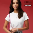 【FOSSIL 官方旗艦館】Brynn系列 簡約三眼女錶 不鏽鋼鍊帶指針手錶 38MM(多色可選)