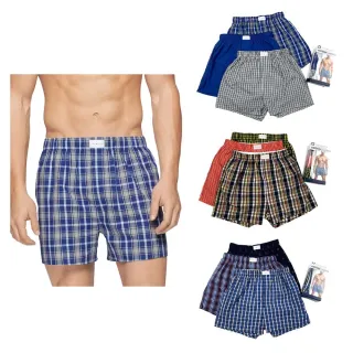 【Tommy Hilfiger】內褲 四角褲 三件盒裝 男 男內褲 開口 內著 寬鬆四角 棉質 內褲 平口內褲(四角褲9904)