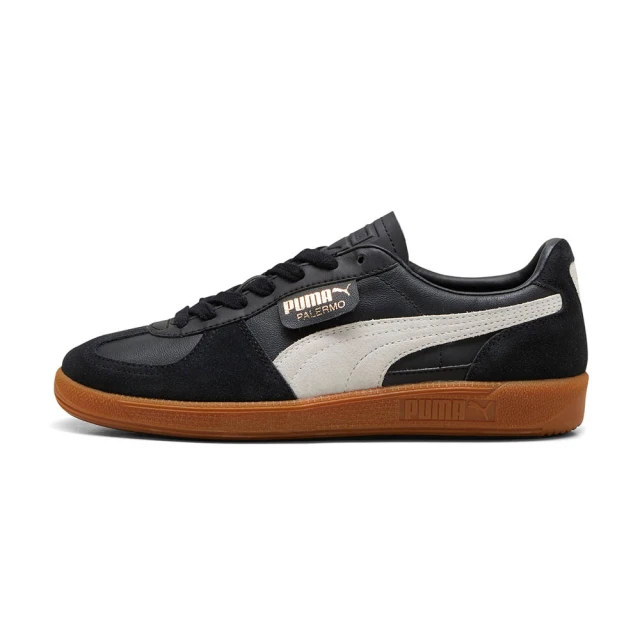 PUMA Palermo Lth 男鞋 女鞋 黑白色 運動 麂皮 復古 膠底 情侶鞋 德訓鞋 休閒鞋 39646403