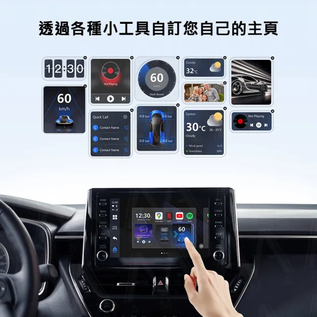 【AMA】S47 安卓盒車家兩用(八核心高通處理器 8G+128G CarPlay轉安卓系統 多媒體影音盒 2025新款搶先上市)