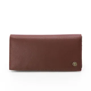 【Kinloch Anderson】George 單窗翻蓋式長夾(咖啡色)