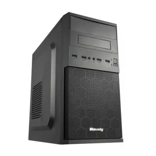 【華碩平台】i5六核{日向 W}Win11文書電腦主機(i5-12400/H610/8G D4/500G)