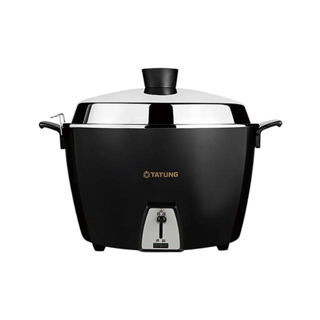 【TATUNG 大同】10人份 全不鏽鋼電鍋 星鑽黑(TAC-10L-MBK)