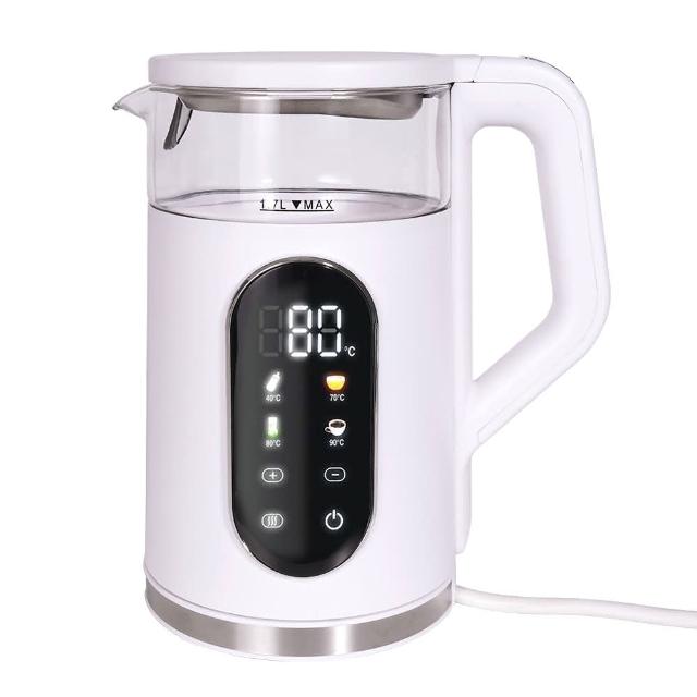 【Kolin 歌林】1.7L智能溫控玻璃快煮壺(KPK-LN217G)