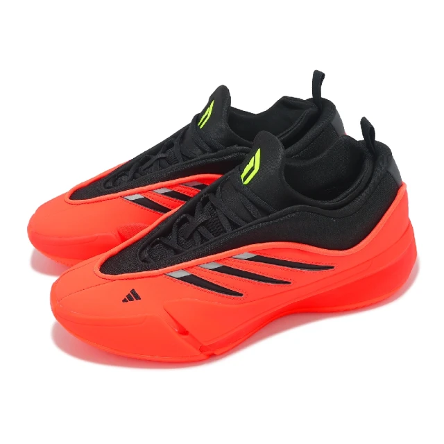 adidas 愛迪達 籃球鞋 Dame 9 Solar Red 紅 黑 男鞋 Lillard 里拉得 愛迪達(IE3627)