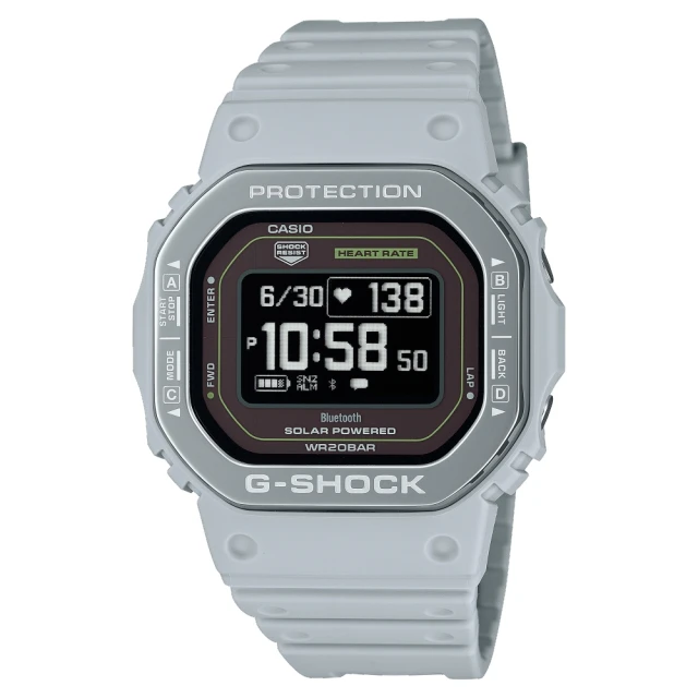 CASIO 卡西歐 G-SHOCK運動電子錶(DW-H5600MB-8A9)