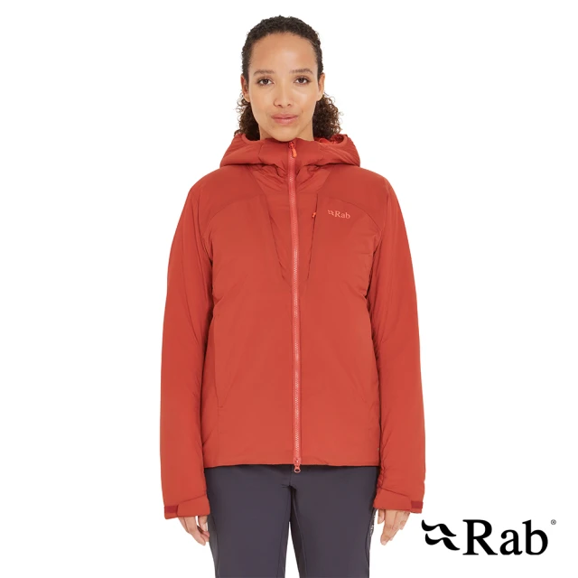 RAB Xenair Alpine Jacket 保暖羽絨連帽外套 女款 托斯卡納紅 #QIP10