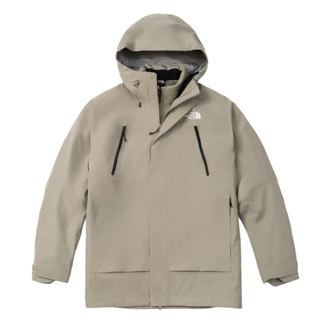 The North Face TNF 防水透氣連帽羽絨內裡三合一外套M STORMPEAK FL TRICLIMATE-AP 男 灰(NF0A89ZM1I4)