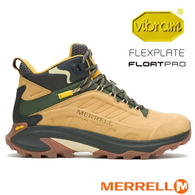 MERRELL 男 MOAB SPEED 2 LTR MID WATERPROOF 中筒防水登山健行鞋.休閒運動鞋(ML038425)