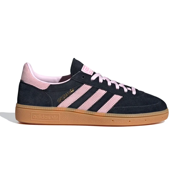 adidas 愛迪達 Handball Spezial W 女鞋 黑粉色 麂皮 生膠底 復古 德訓鞋 休閒鞋 IE5897