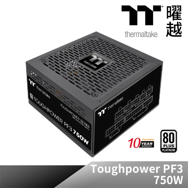 Thermaltake 曜越 鋼影Toughpower PF3 750W白金牌認證電源(PS-TPD-0750FNFAPT-3)