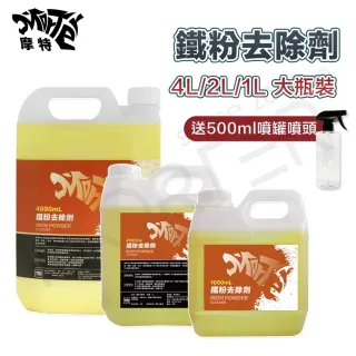 【MorTer】鐵粉去除劑-1L大桶+噴灌(去除車漆鐵粉 去除輪框 鋼圈鐵粉 鋼圈劑 軟化 煞車皮)