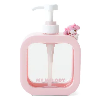 【SANRIO 三麗鷗】沐浴時光系列 按壓式空瓶 M 500ml