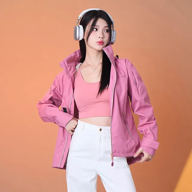 【MAJOR MADE】五代多機能登峰外套(素色/女性款/機能外套/機車外套/登山外套/防風防潑水)
