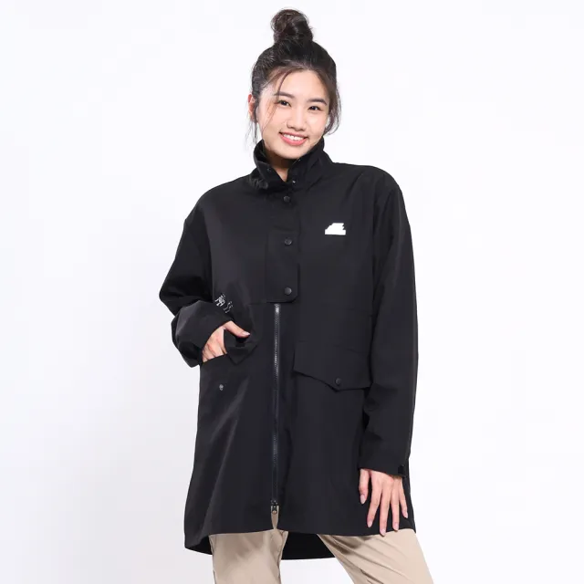 【BATIS 巴帝斯】女Aline長版風衣外套 - 兩色 - 24AW