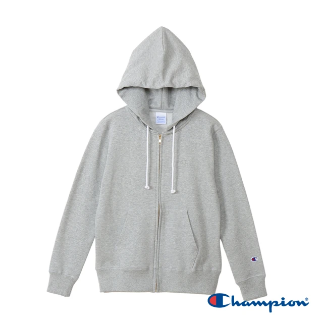 Champion 官方直營-BASIC 棉質刺繡C標寬版連帽外套-女(4色可選)