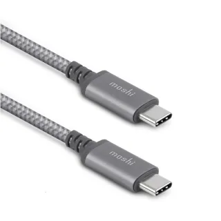【moshi】Integra USB-C to USB-C 充電線/編織傳輸線(2.0m iPhone 15適用)