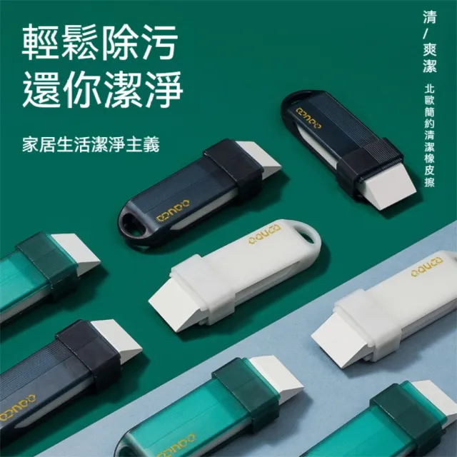 【Dagebeno荷生活】沾水即用強力清潔不傷漆面橡皮擦 強力除垢物理研磨牆面縫隙刷(1入)