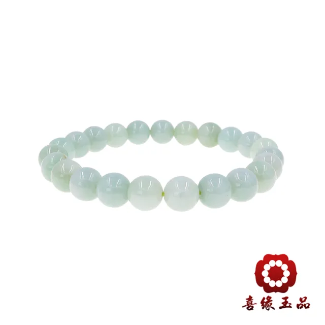 【喜緣玉品】天然A貨翡翠手珠(8mm)