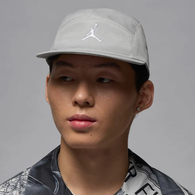 NIKE 耐吉 帽子 棒球帽 運動帽 遮陽帽 AJ 喬丹 U J FLY CAP US FB JUMPMAN 灰 FZ2050-077