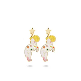 【Les Nereides】翻玩十二宮-牡羊座耳環