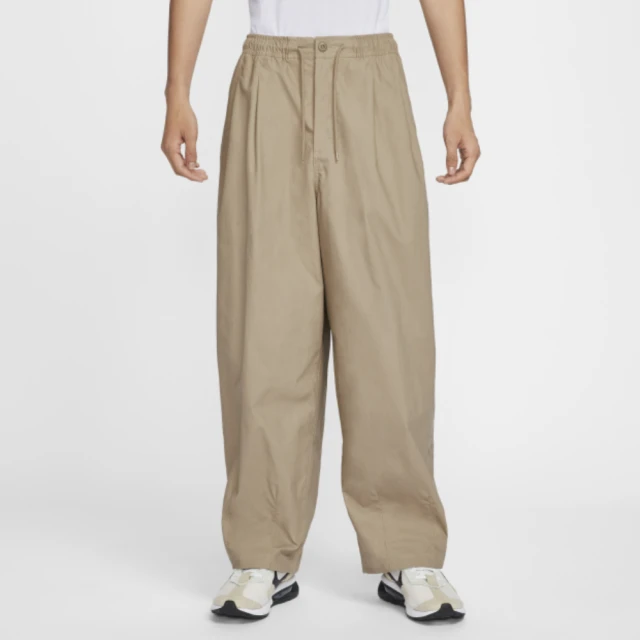 NIKE 耐吉 AS M NK CLUB BALLOON PANT 男款 長褲 運動褲 休閒褲 寬鬆 卡其色(HJ1974247)