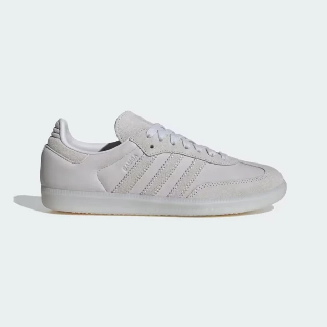 adidas 愛迪達 SAMBA OG 運動休閒鞋(JI2728 女鞋 ORIGINALS經典休閒鞋 淺灰色)