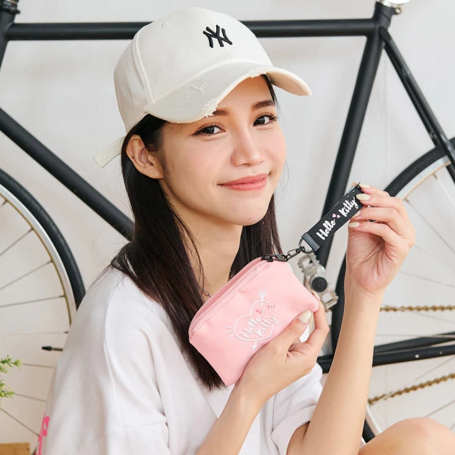 OUTDOOR Hello Kitty零錢包-黑 ODKT2