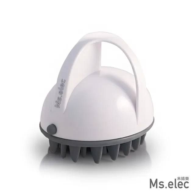 【Ms.elec 米嬉樂】頭皮護理按摩器 SH-002(電池式/頭皮按摩器/震動按摩)
