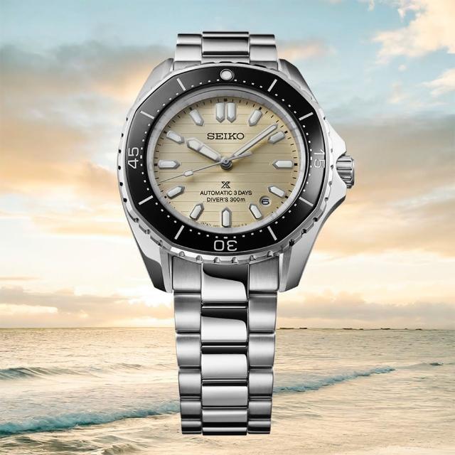 【SEIKO 精工】Prospex 度假系列 多邊形300米潛水錶 機械錶 母親節 禮物 送禮(SPB481J1/6R55-00J0S)