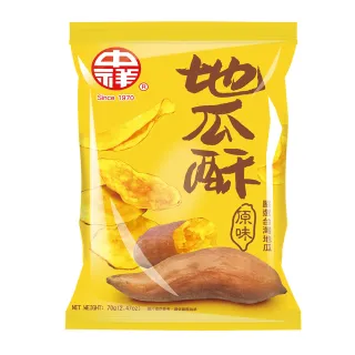 【中祥】地瓜酥3包組70g(原味/梅子)