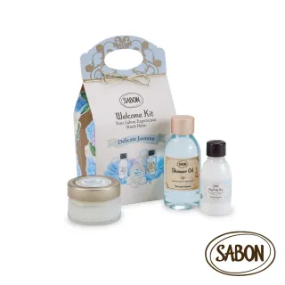 【SABON】官方直營 新升級 明星三部曲推薦組禮盒(沐浴油100ml+身體磨砂膏60g+絲綢身體乳50ml)