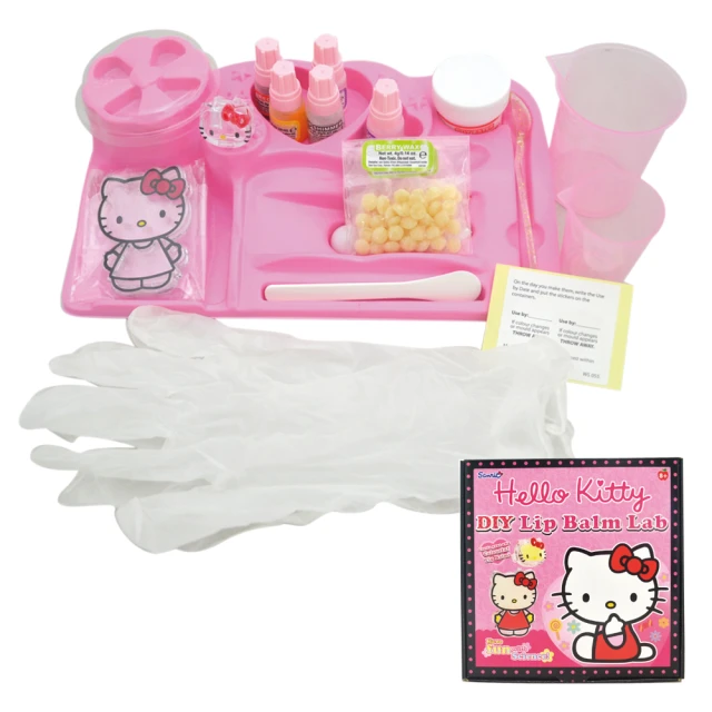 HELLO KITTY 創意唇膏DIY樂鋪(DIY玩具 親子玩具)