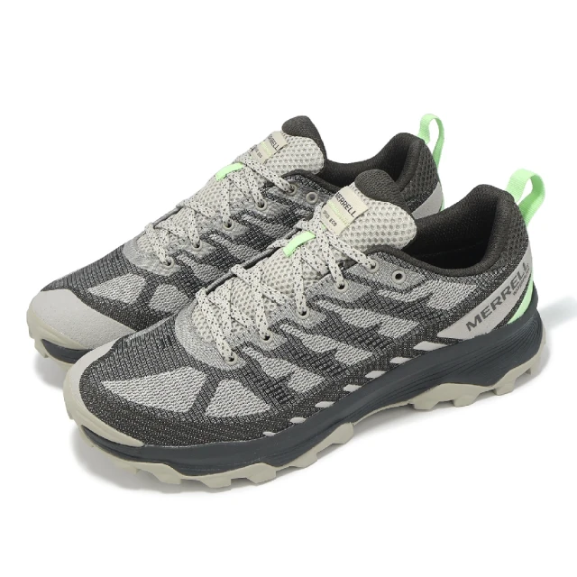 MERRELL 戶外鞋 Speed ECO WP 男鞋 灰 綠 防水鞋面 登山 郊山 越野(ML037867)