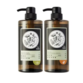 【tsaio 上山採藥】男性系列-咖啡因/野薄荷洗髮600ml(任選兩入)