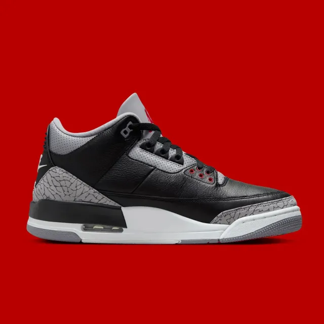 【NIKE 耐吉】休閒鞋 Air Jordan 3 OG Black Cement 黑水泥 老屁股 男鞋 DN3707-010