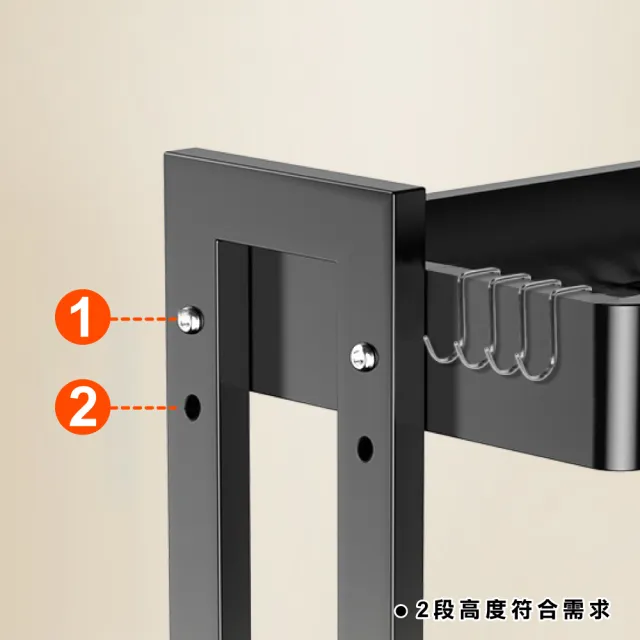 【ONE HOUSE】升級碳鋼_阪田上下左右伸縮水槽碗盤瀝水架+豪華配件5件_單層/雙層 任選 1組(碗盤架/瀝水架)