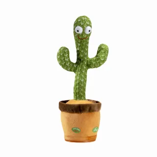 【DREAMCATCHER】唱歌跳舞仙人掌(學說話/可錄音/仙人掌玩具/扭扭仙人掌/仙人掌娃娃/搖擺仙人掌/交換禮物)